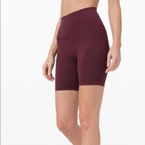 Lululemon 8” biker shorts